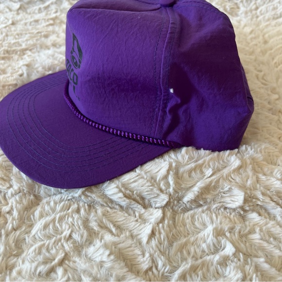 Vintage Taco Bell Logo Snapback Hat – Purple - Picture 7 of 8